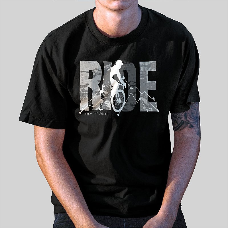 Camiseta Casual 100% Algodão