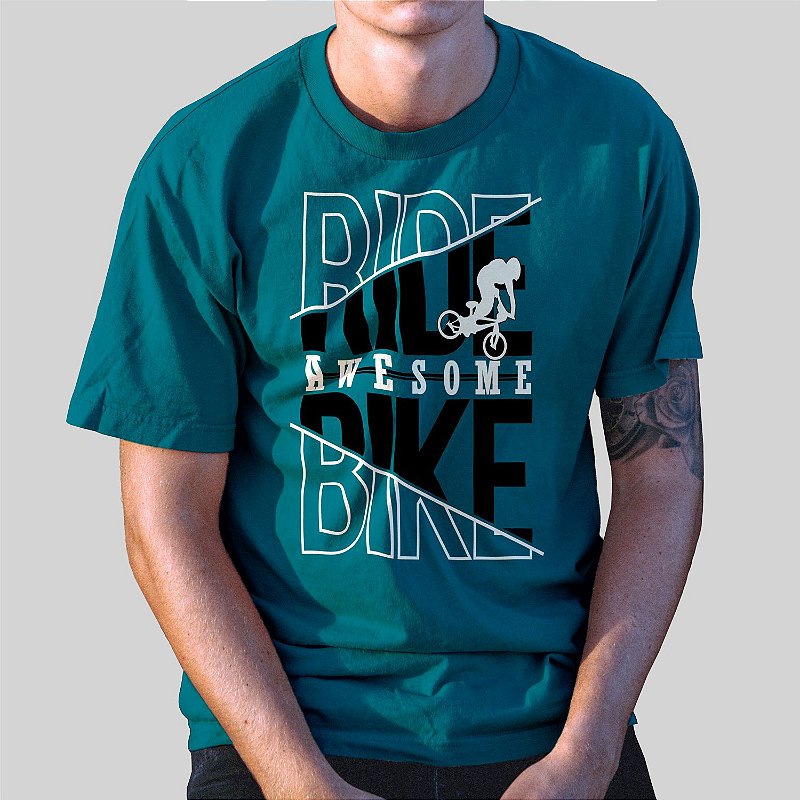 Camiseta Casual 100% Algodão