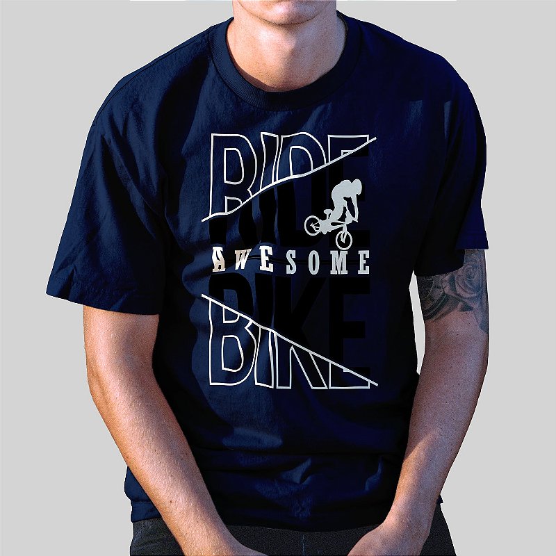 Camiseta Casual 100% Algodão