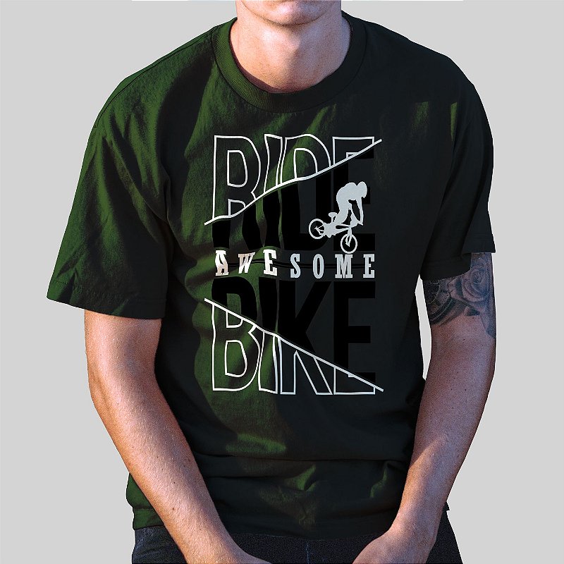 Camiseta Casual 100% Algodão