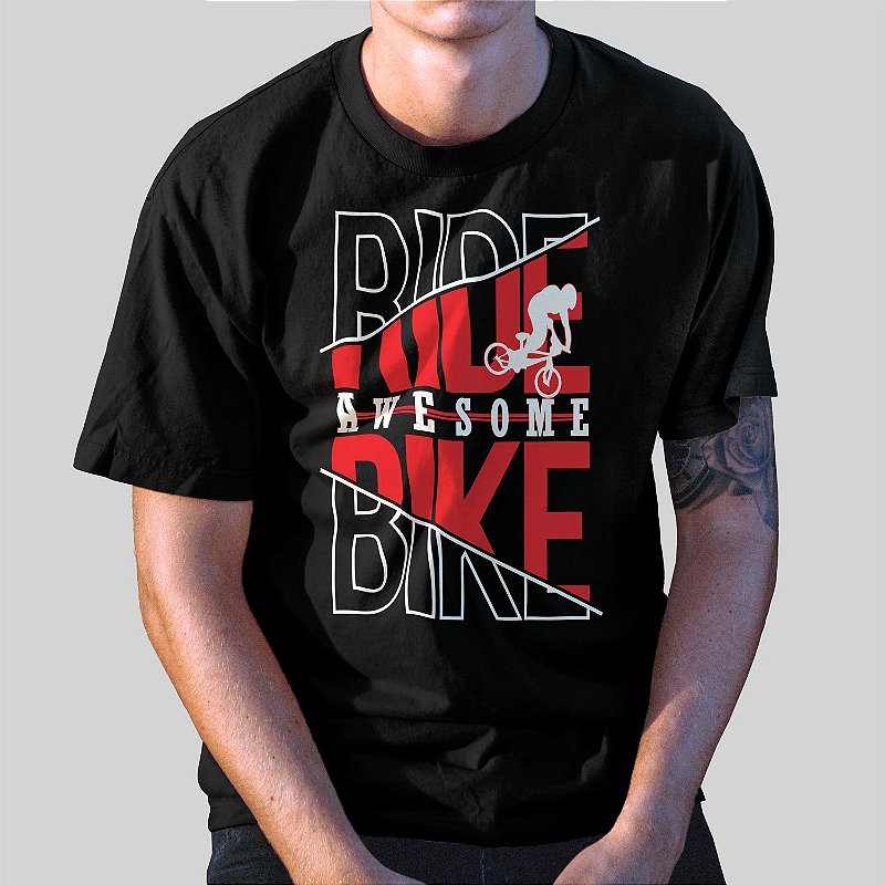 Camiseta Casual 100% Algodão