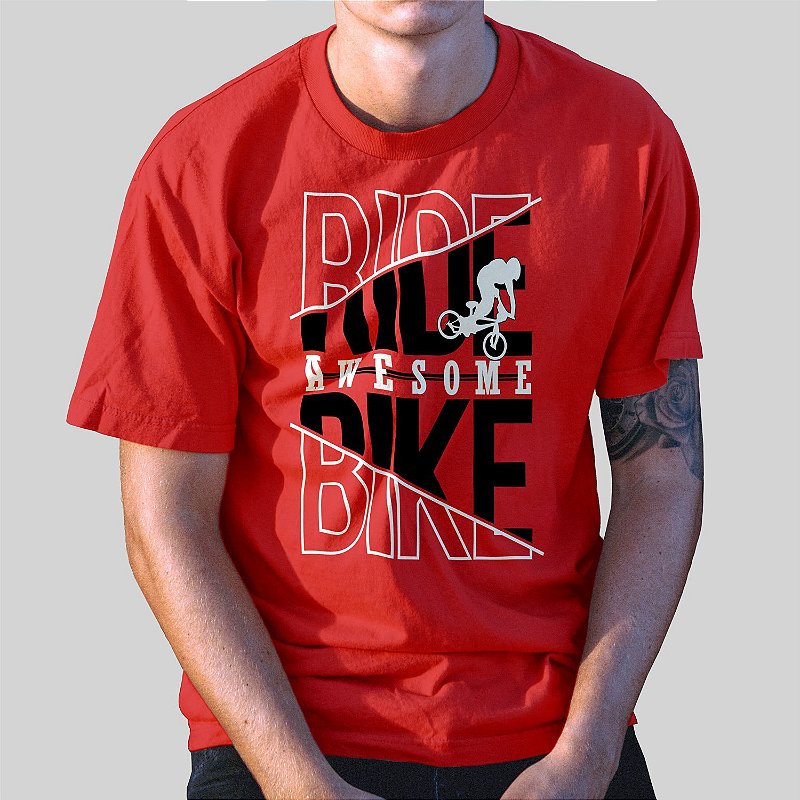 Camiseta Casual 100% Algodão