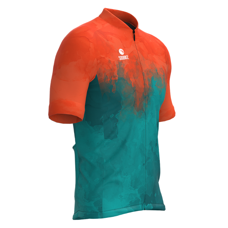 CAMISA CICLISMO MASCULINA SÓDBIKE, PROTEÇÃO SOLAR 20, ZIPER FULL, DUAL