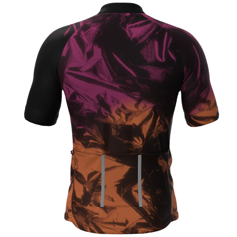 CAMISA CICLISMO MASCULINA SÓDBIKE, PROTEÇÃO SOLAR 20, ZIPER FULL, WAVES