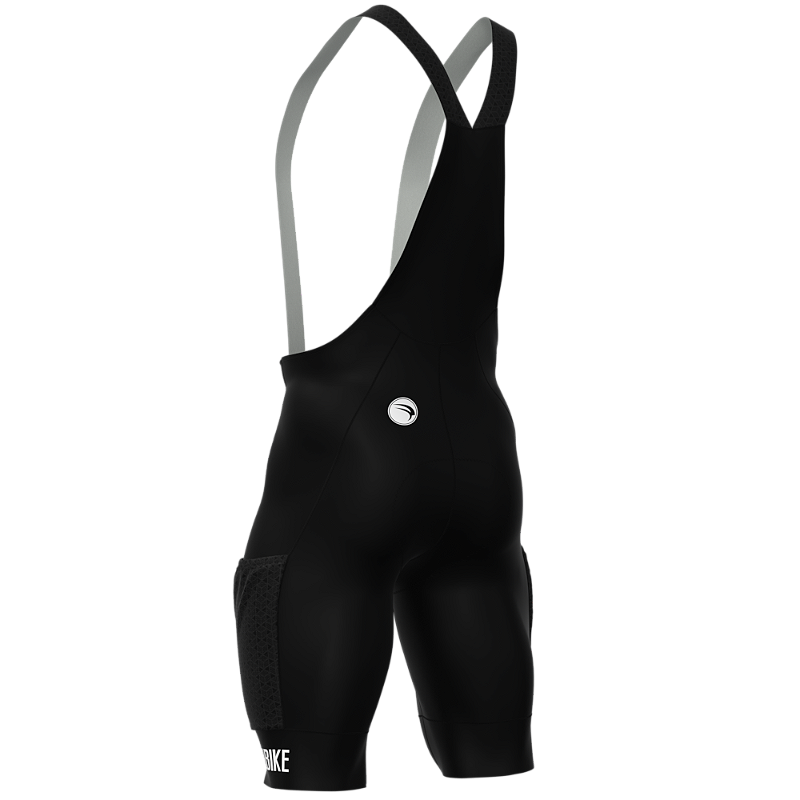 BRETELLE ANATÔMICO PREMIUM SÓDBIKE COM BOLSO PRETO