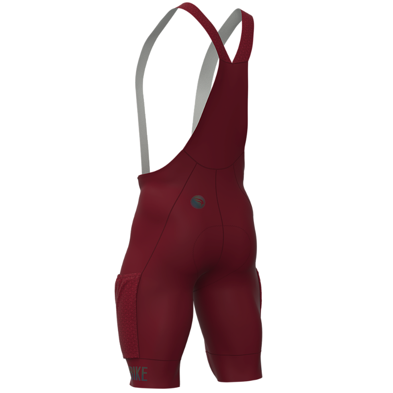 BRETELLE ANATÔMICO PREMIUM SÓDBIKE COM BOLSO VINHO