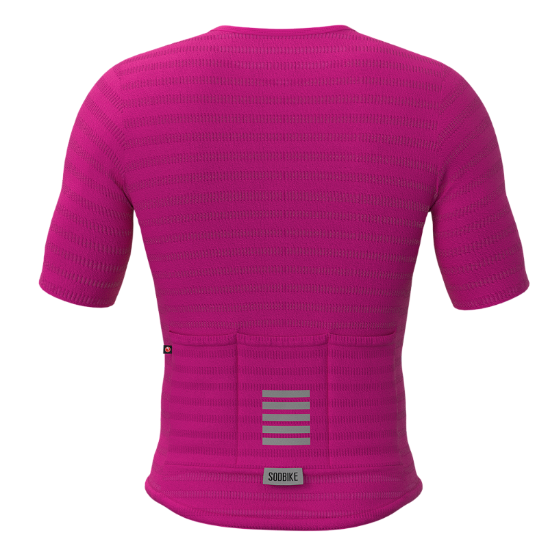 Camisa Ciclismo Elite On, Ziper full, Pink