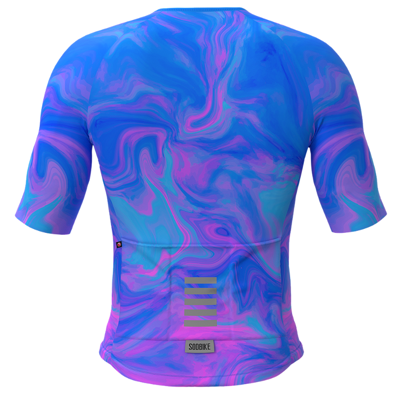 Camisa Ciclismo Elite Premium Select Unissex Sodbilke Celeste