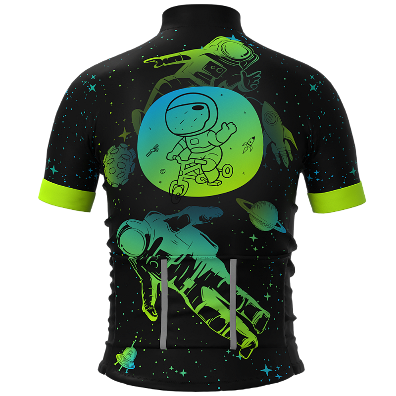 CAMISA CICLISMO INFANTIL SÓDBIKE, PROTEÇÃO SOLAR 20, ZIPER FULL, ASTRO