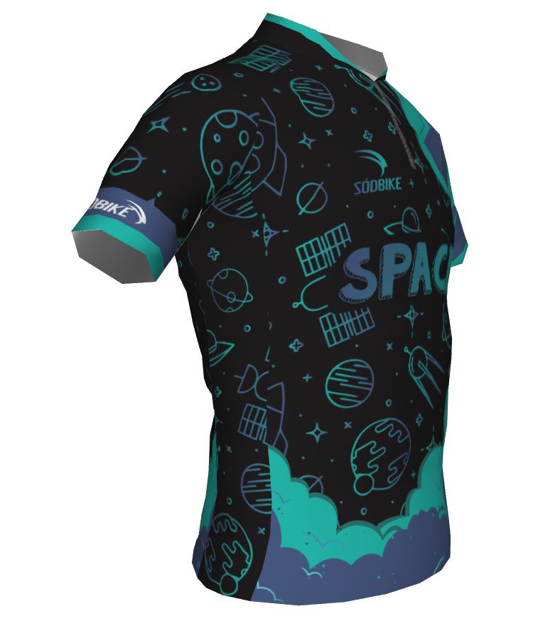 CAMISA CICLISMO INFANTIL SÓDBIKE, PROTEÇÃO SOLAR 20, 100% POLIÉSTER