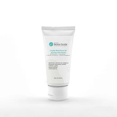 Estrias Pós Parto : Loção Cremosa Reduz Trata - 150g