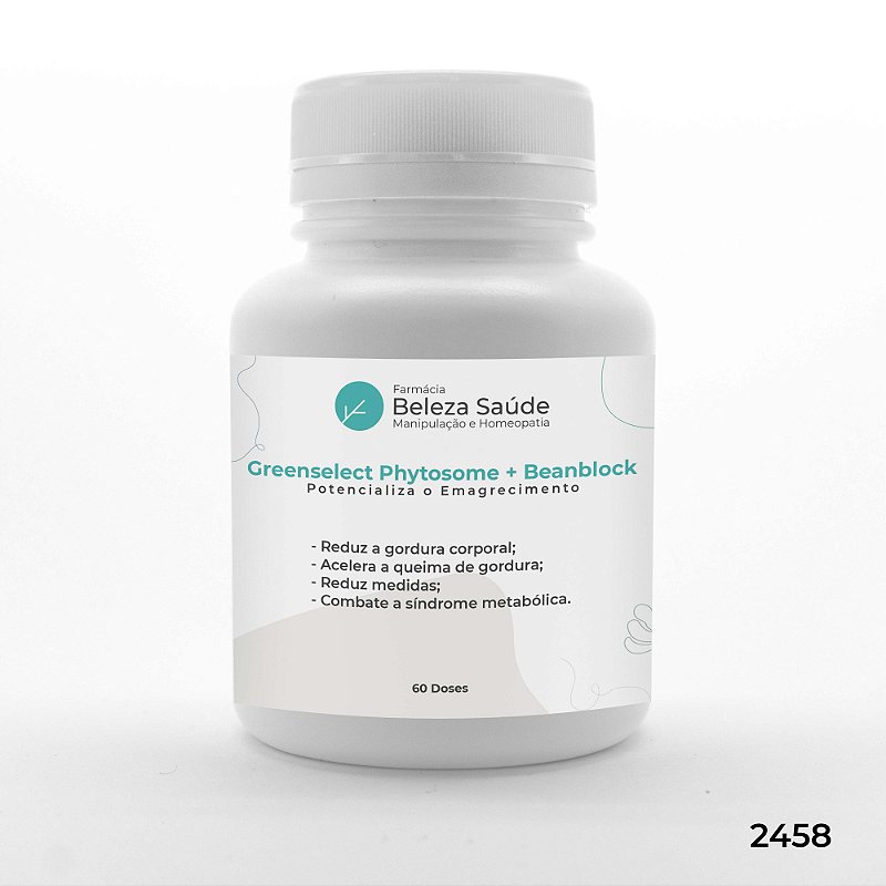 Greenselect Phytosome + Beanblock : Potencialize seu Emagrecimento - 60 doses