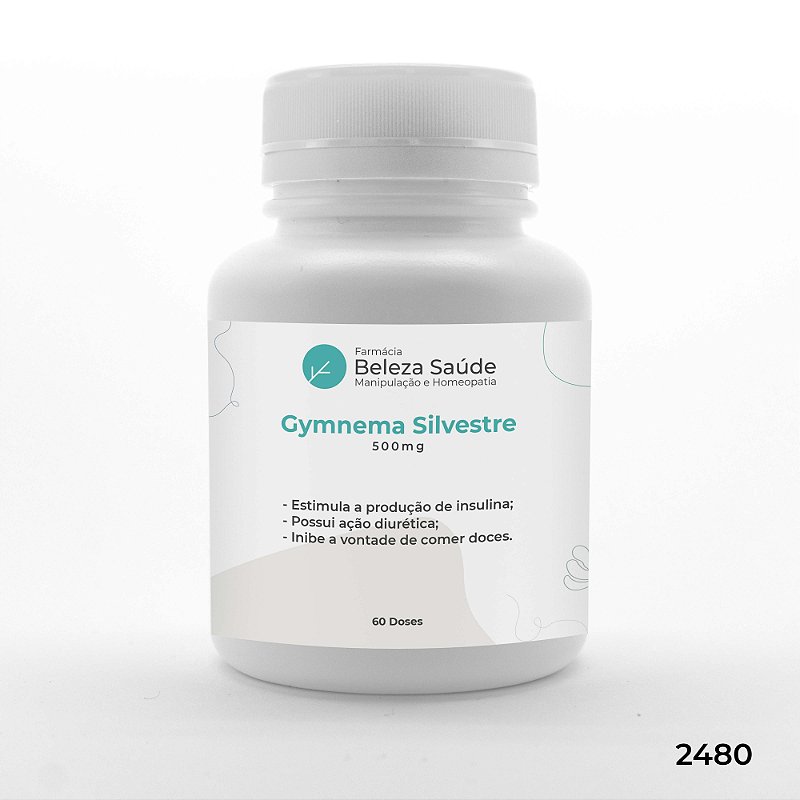 Gymnema Silvestre 500mg - 60 doses
