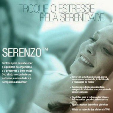 Saffrin 88,25mg + Serenzo 250mg - Reduz Compulsão Alimentar - 30 Cápsulas