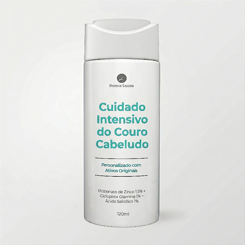 Shampoo Piritionato Zinco + Ciclopirox + Salicílico : 120ml