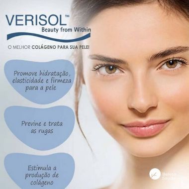 Verisol 2,5g + Nutricolin + 4 Ativos - Pele Renovada - 60 Sachês