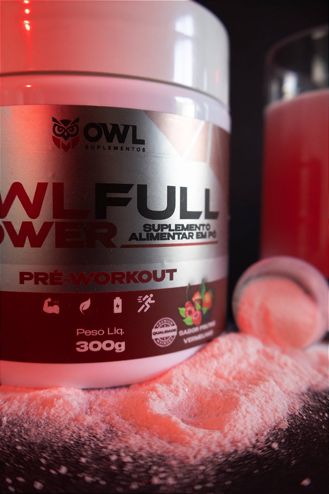 Pré-Treino - OWL FULL POWER - 300g