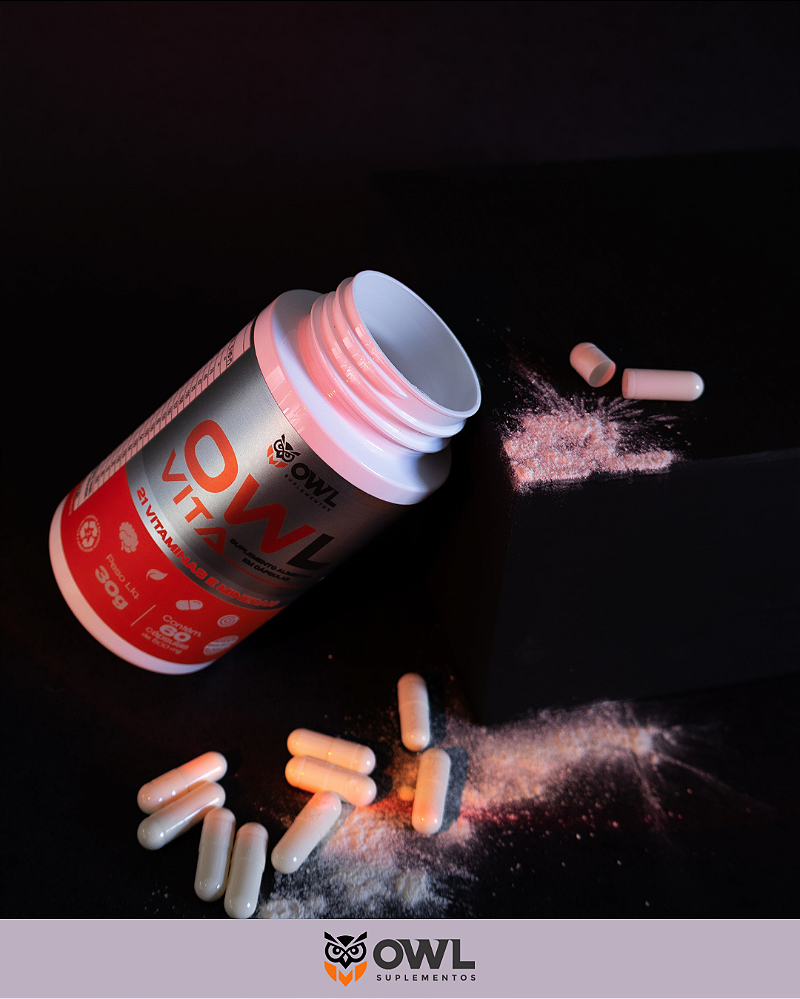 Multivitamínico - 60 Cápsulas - OWL Vita