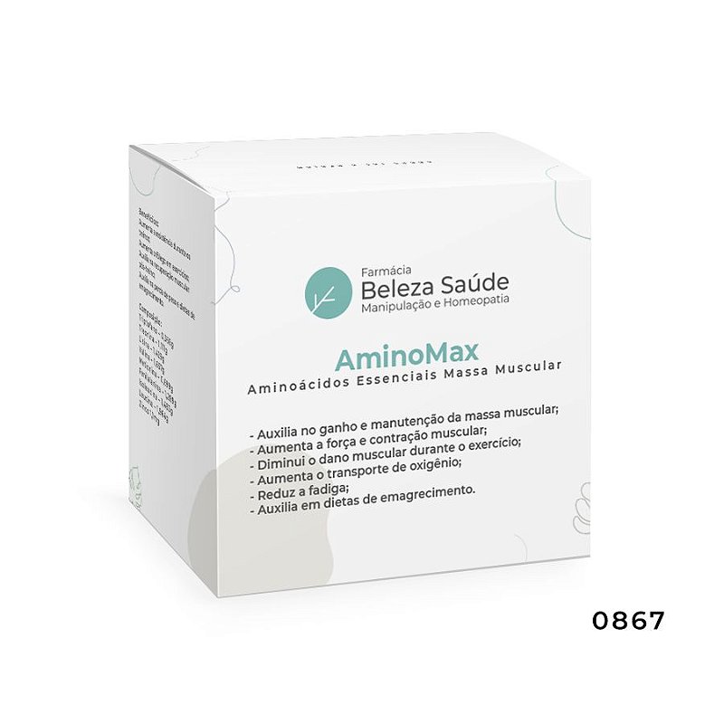 AminoMax - Aminoácidos Essenciais Massa Muscular