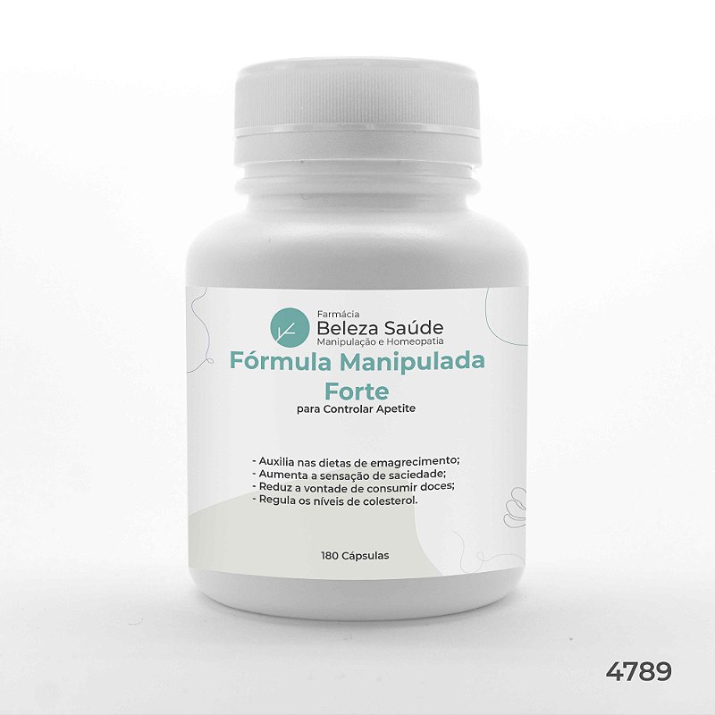 Fórmula Manipulada Forte para Controlar Apetite
