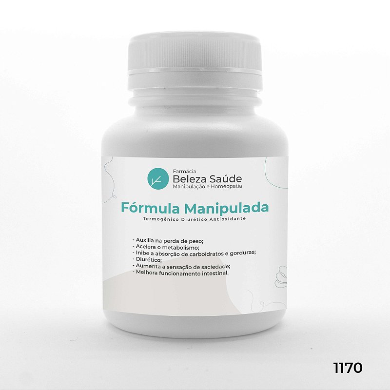 Fórmula Manipulada - Termogênico Diurético Antioxidante