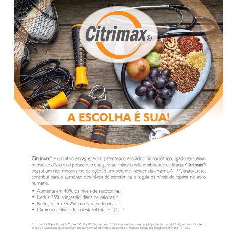 Citrimax + Espirulina - Inibidor de Apetite e Detox