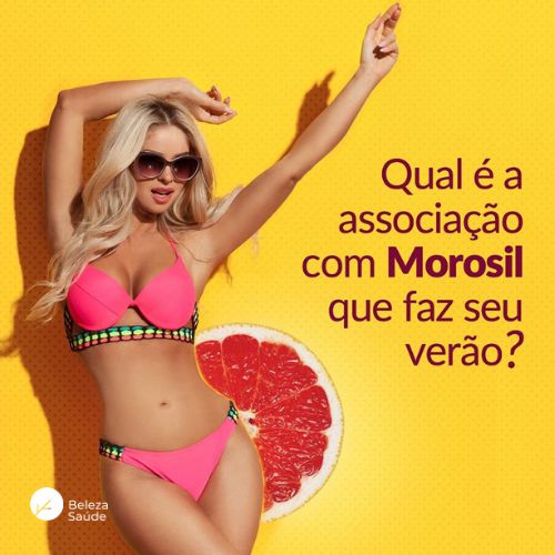 Morosil + Capsiate + 3 Ativos - Diurético e Antioxidante