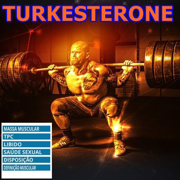 Turkesterone 500mg + Cyanotis Vaga 200mg - Força, Energia, Potência