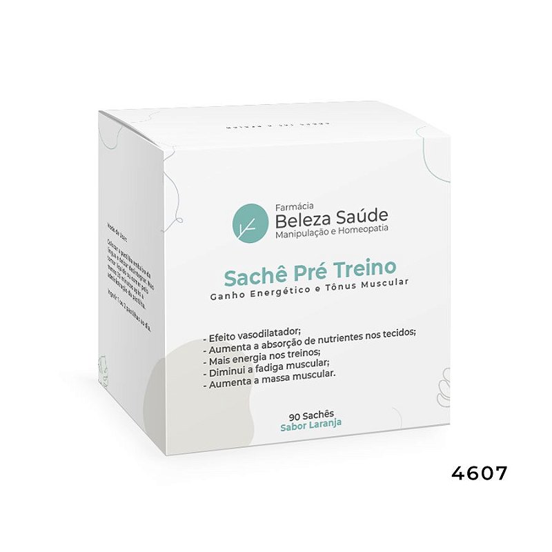 Sachê Pré Treino - Ganho Energético e Tônus Muscular