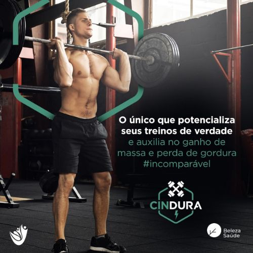 Cindura 800mg - Ganho de Massa, Força e Resistência