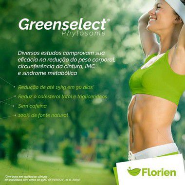 Greenselect Phytosome 120mg : Termogênico Modulador Corporal - 60 doses