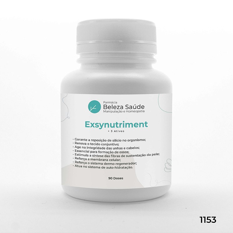 Exsynutriment + 3 Ativos - Combate Celulite - 90 doses