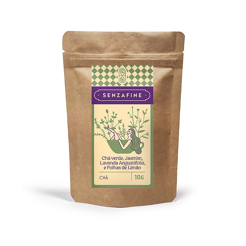 Chá verde floral com jasmim e lavanda francesa - 20g