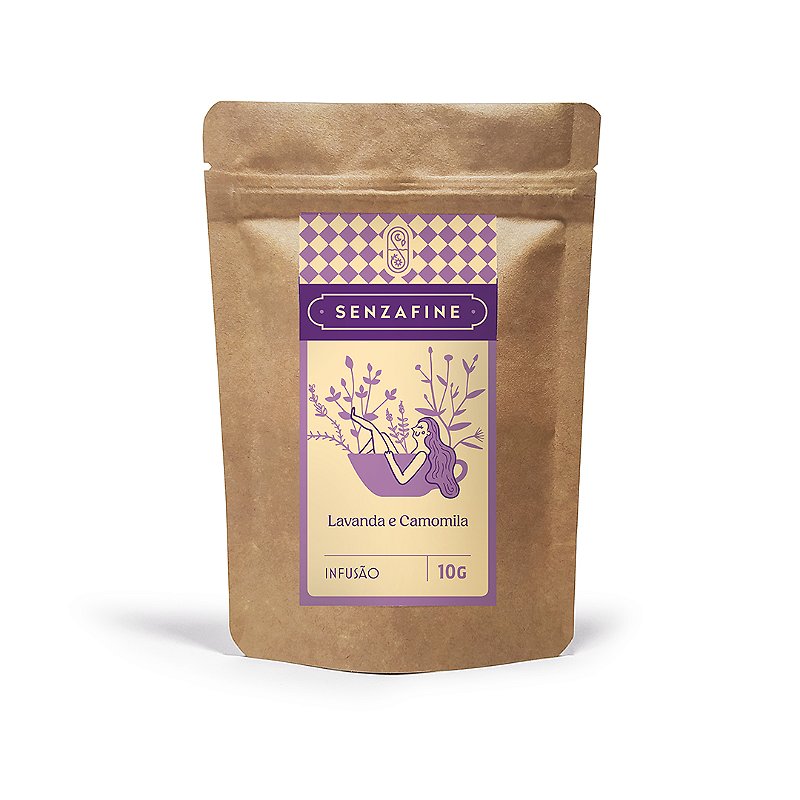 Infusão Lavanda e Camomila - 20g