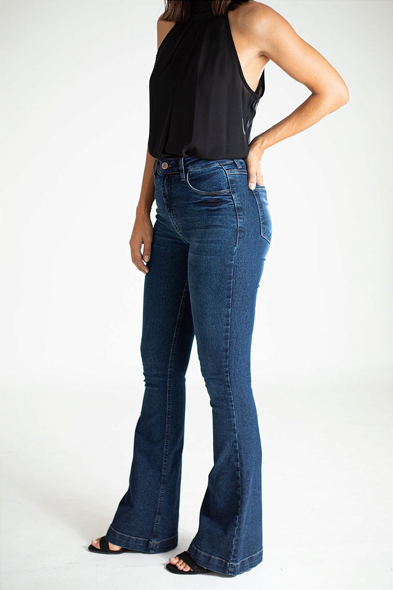 Calça Jeans Flare - Madrid