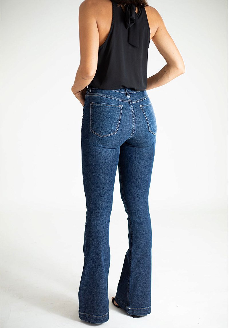 Calça Jeans Flare - Madrid