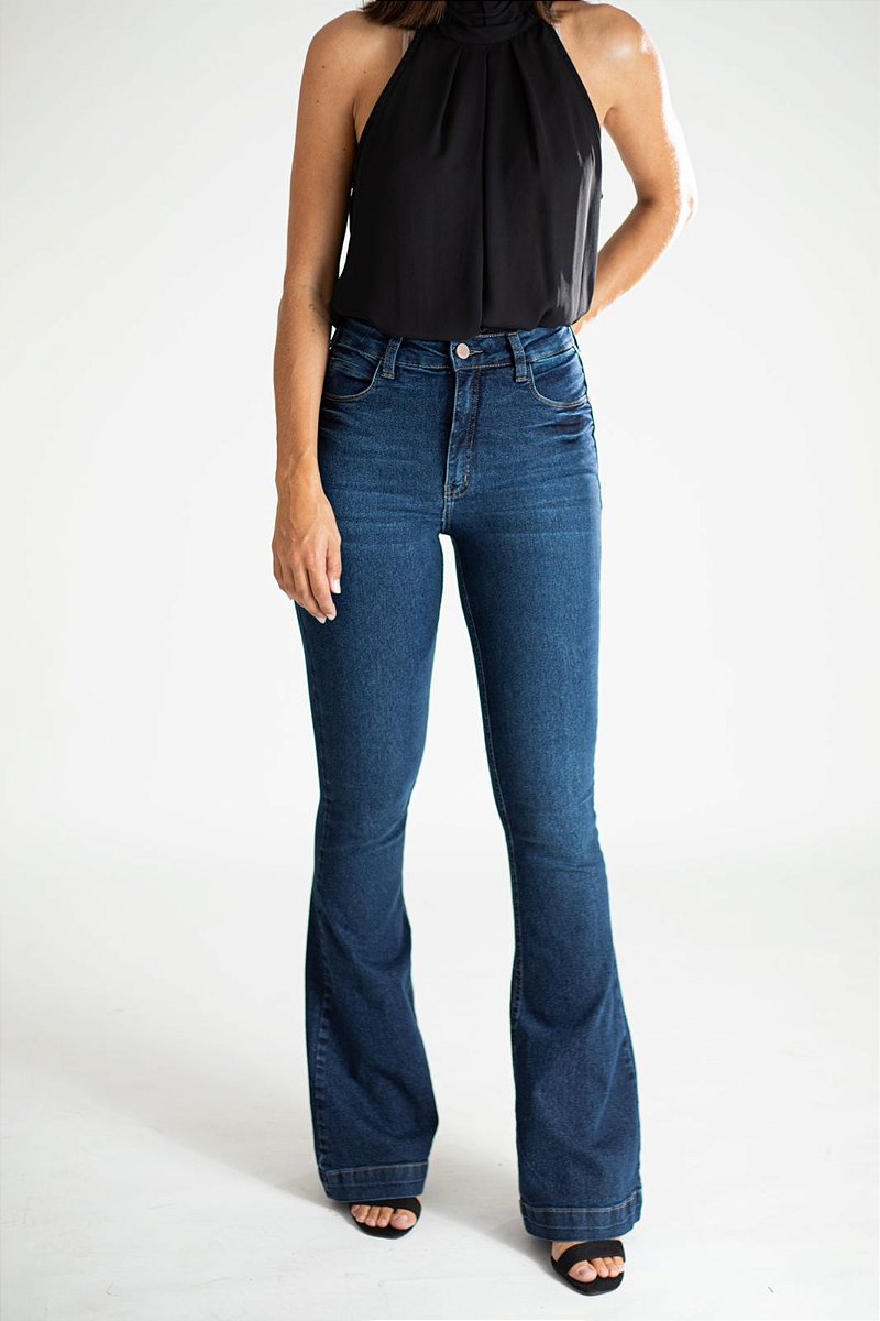 Calça Jeans Flare - Madrid
