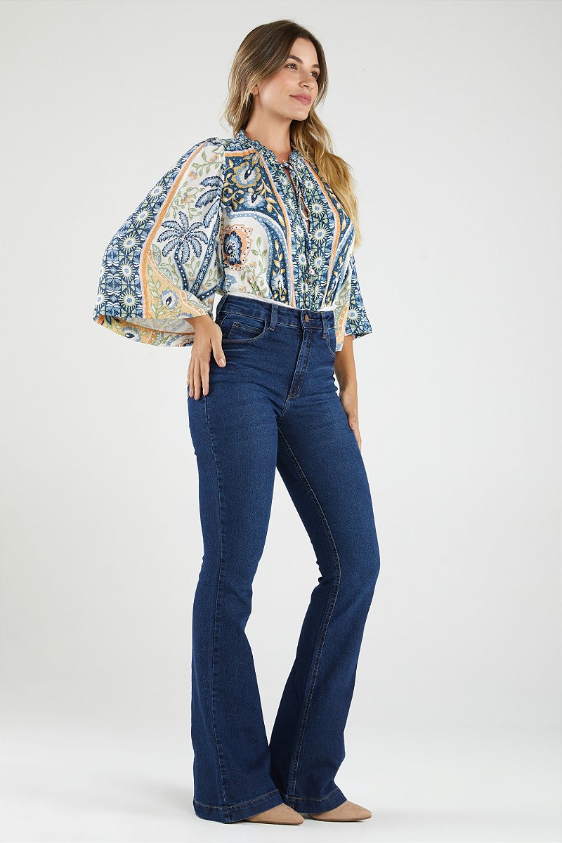 Calça Jeans Flare - Madrid
