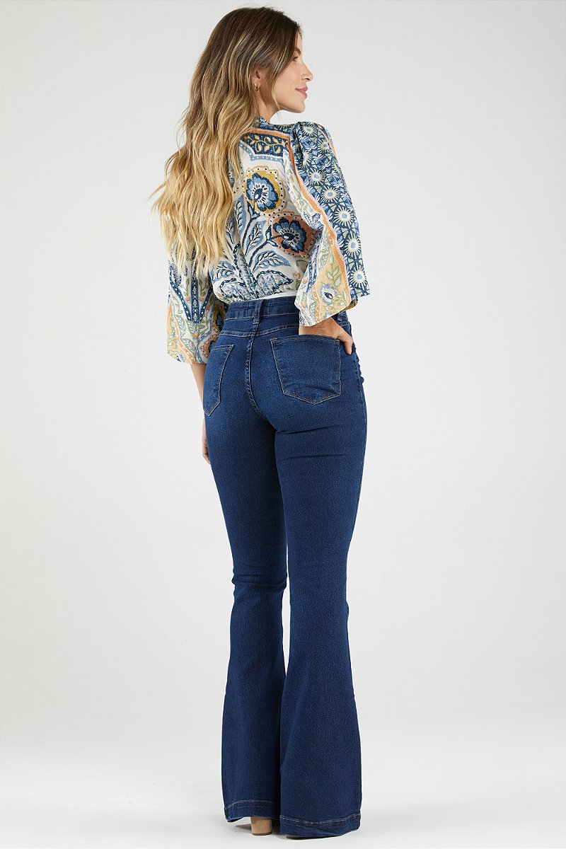 Calça Jeans Flare - Madrid