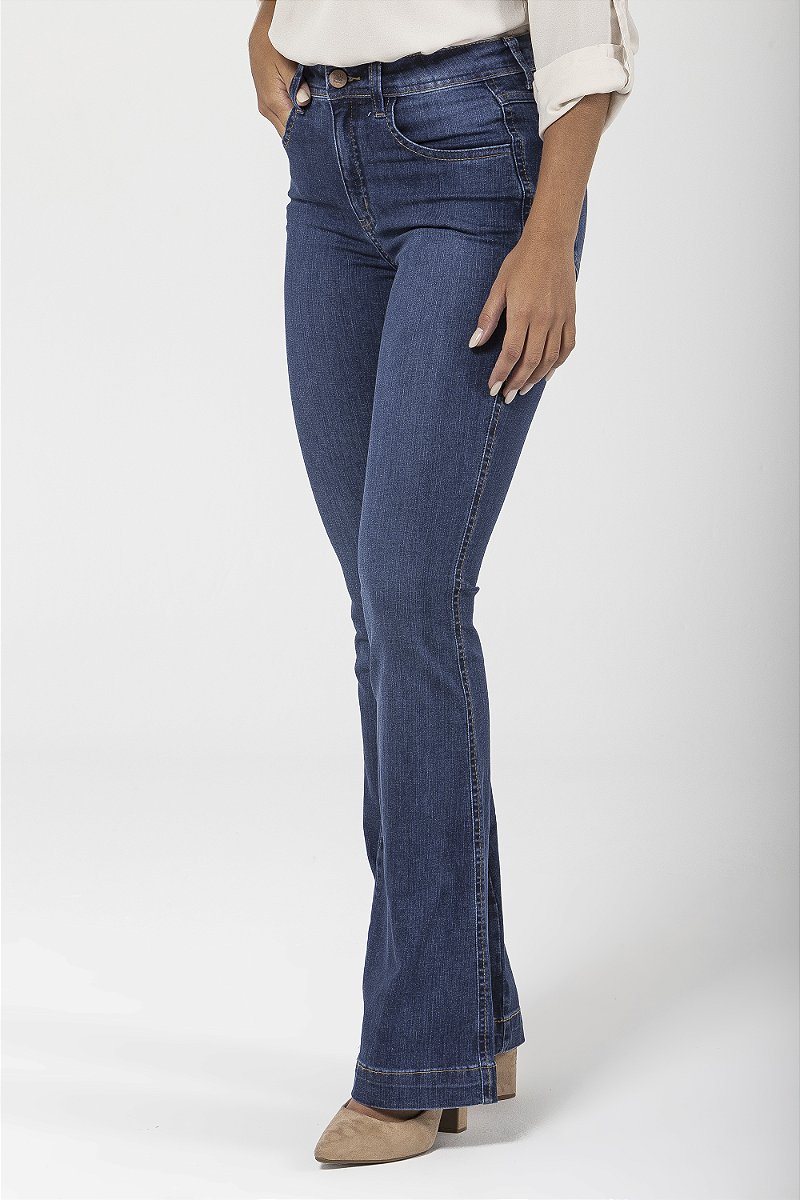 Calça Jeans Microflare - Yukon