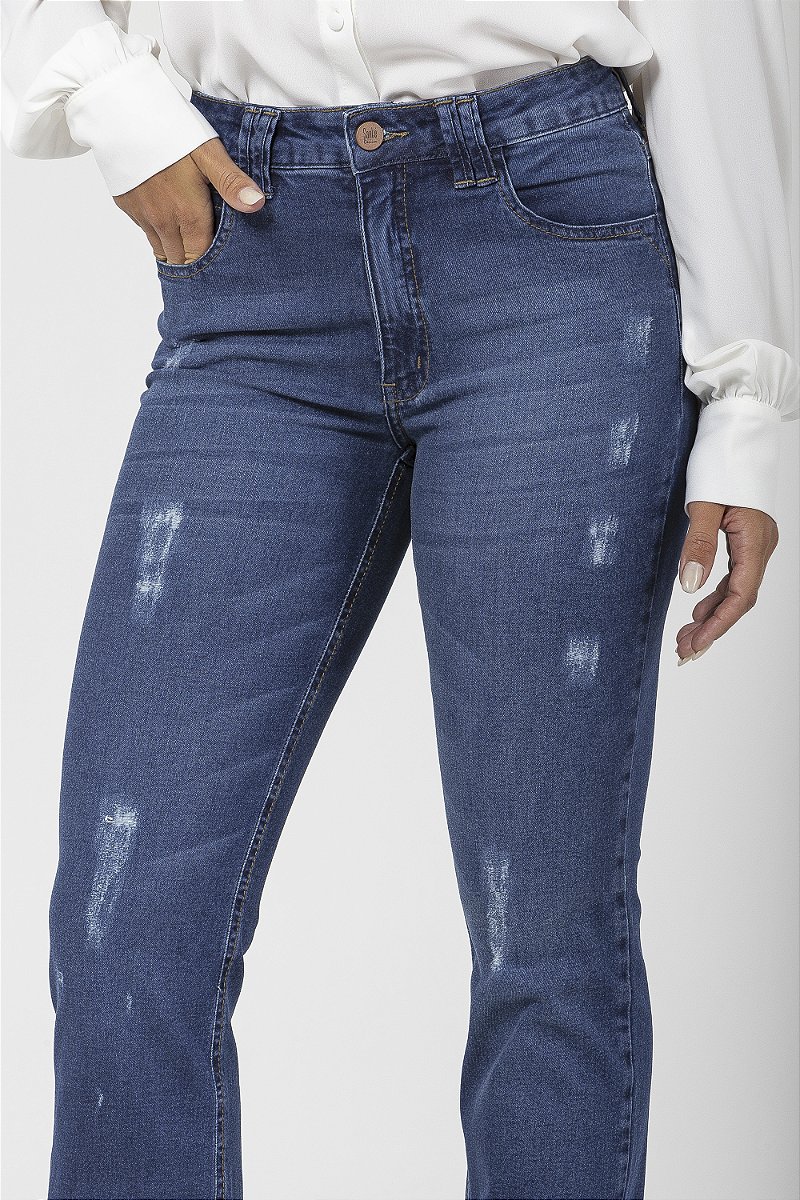 Calça Boot Cut Jeans - Nimegue