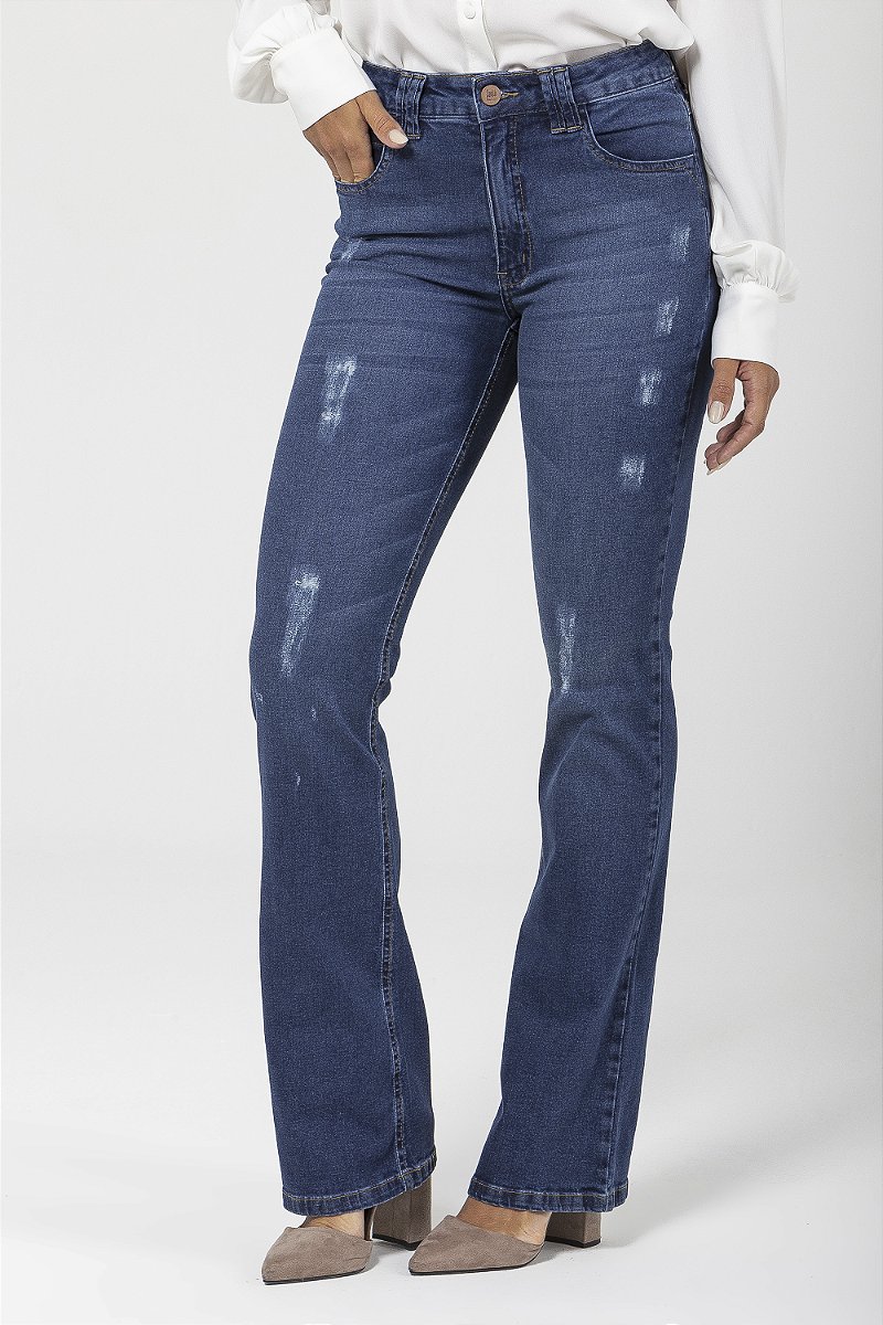 Calça Boot Cut Jeans - Nimegue