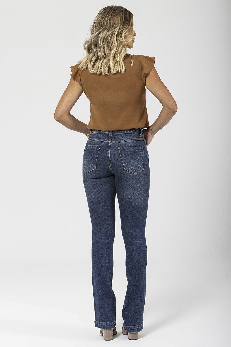 Calça Jeans Reta - Brooklin