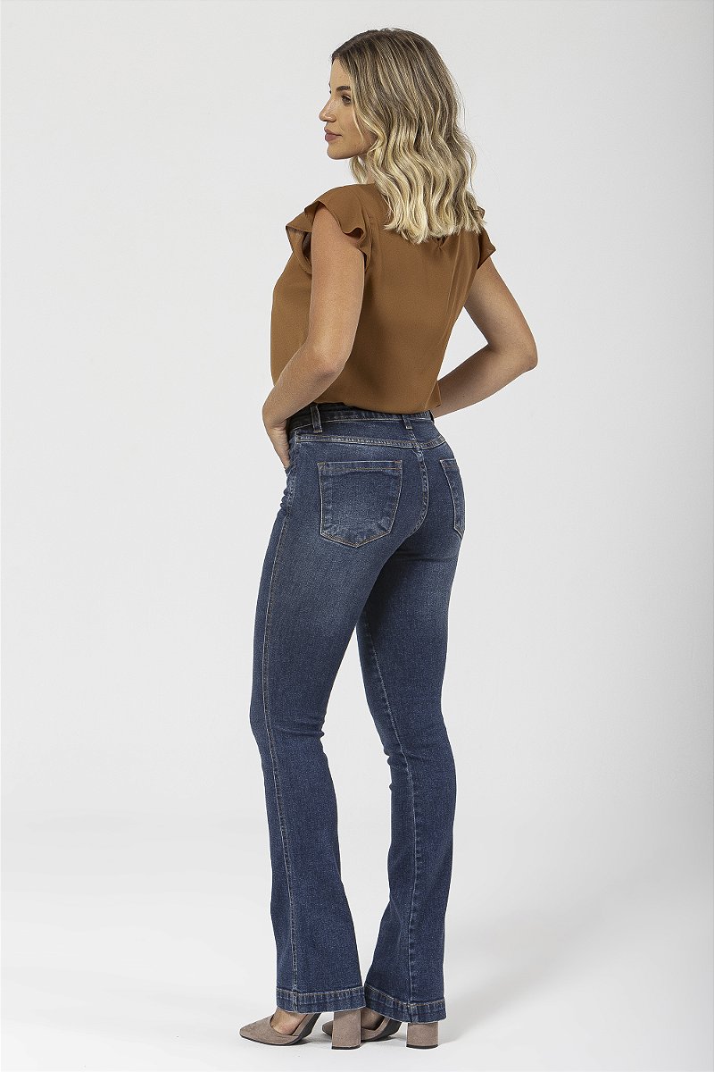 Calça Jeans Reta - Brooklin