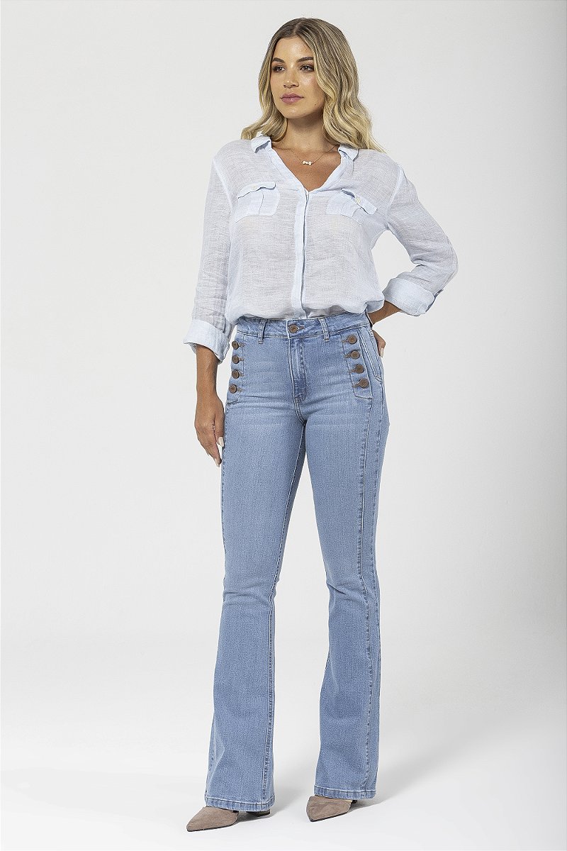 Calça Jeans Flare - San Martin