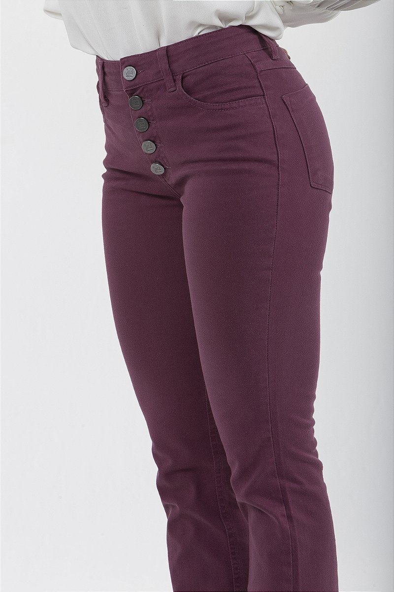 Calça Boot Cut Cereja - Halifax