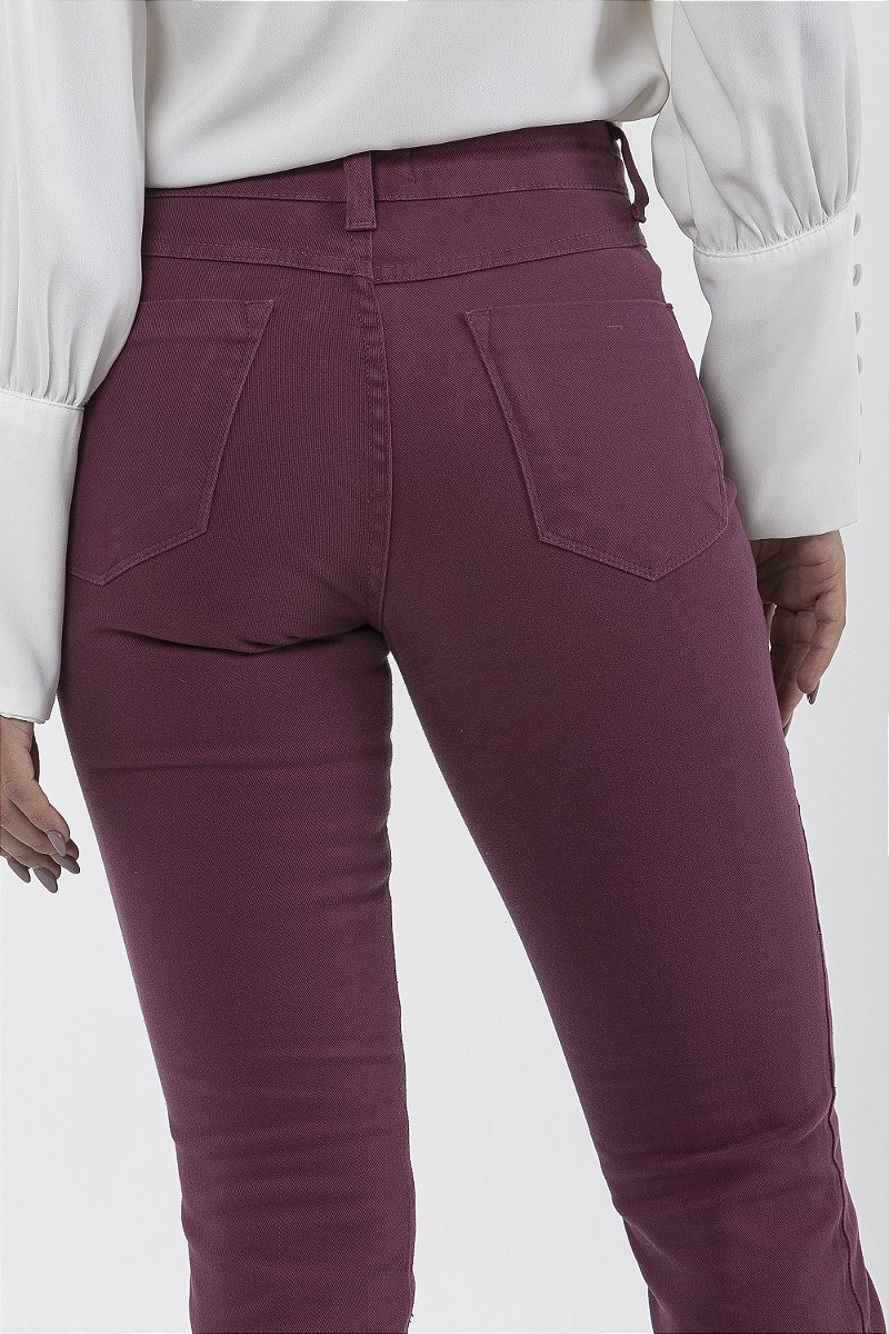 Calça Boot Cut Cereja - Halifax