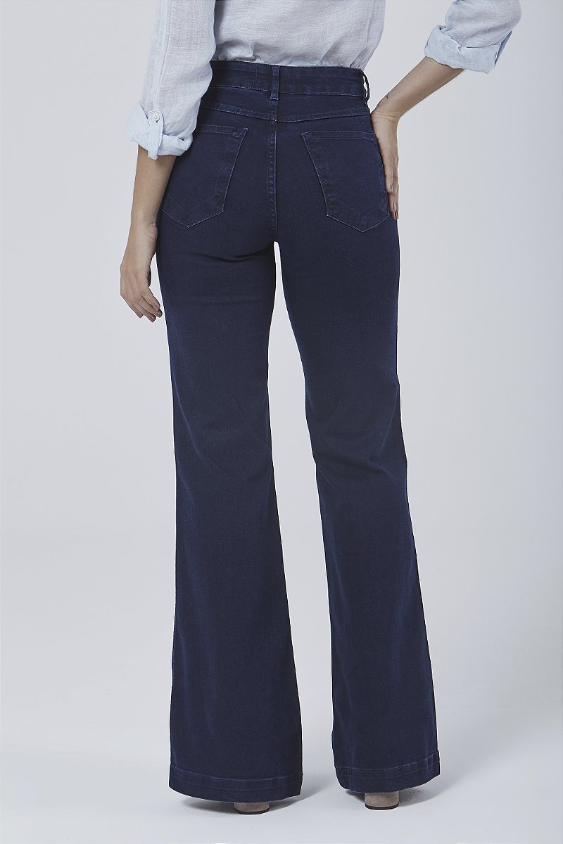 Calça Jeans Wide Leg - Lausanne