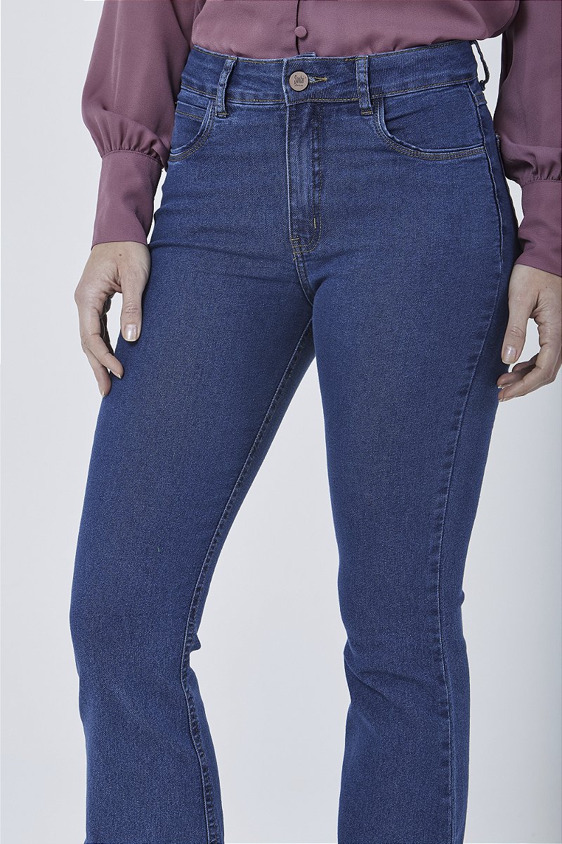 Calça Jeans Flare - Bienna