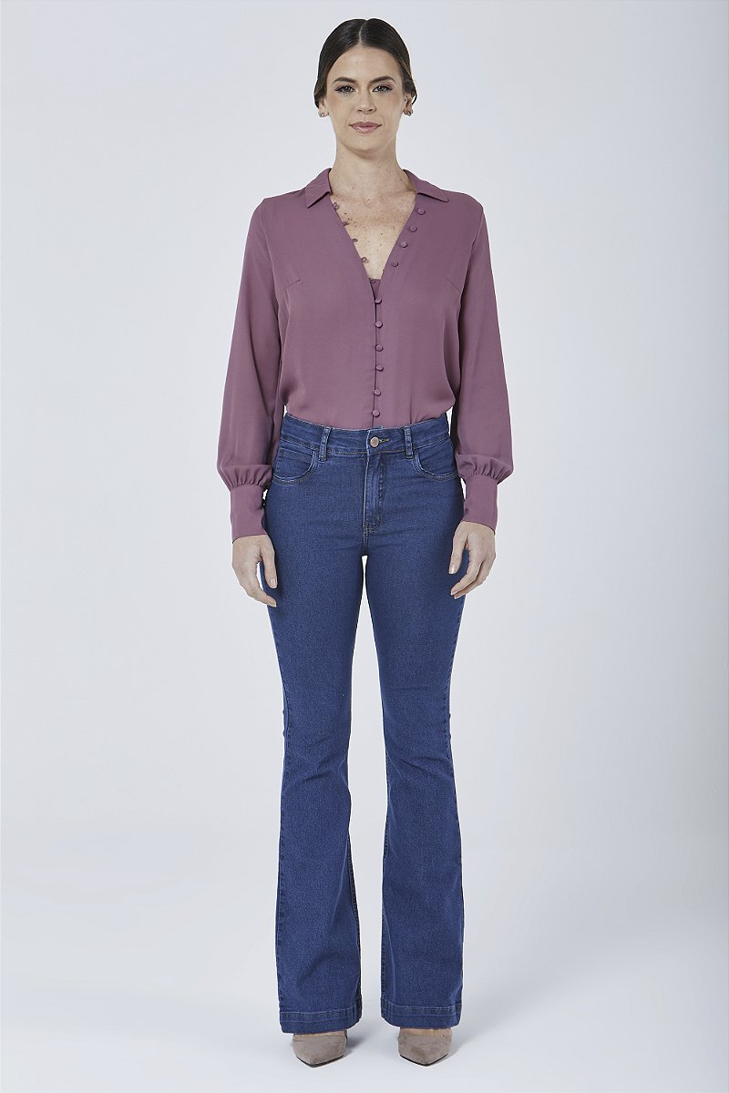 Calça Jeans Flare - Bienna